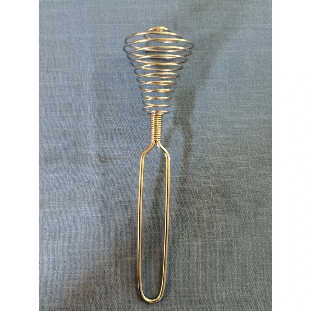 French Whisk, Eight Inch Sier Stainless Steel Spring Coil